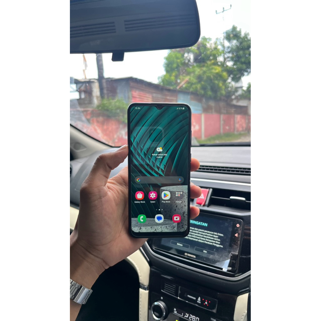 Samsung a04e 3/32 Hitam HP SECOND MURAH
