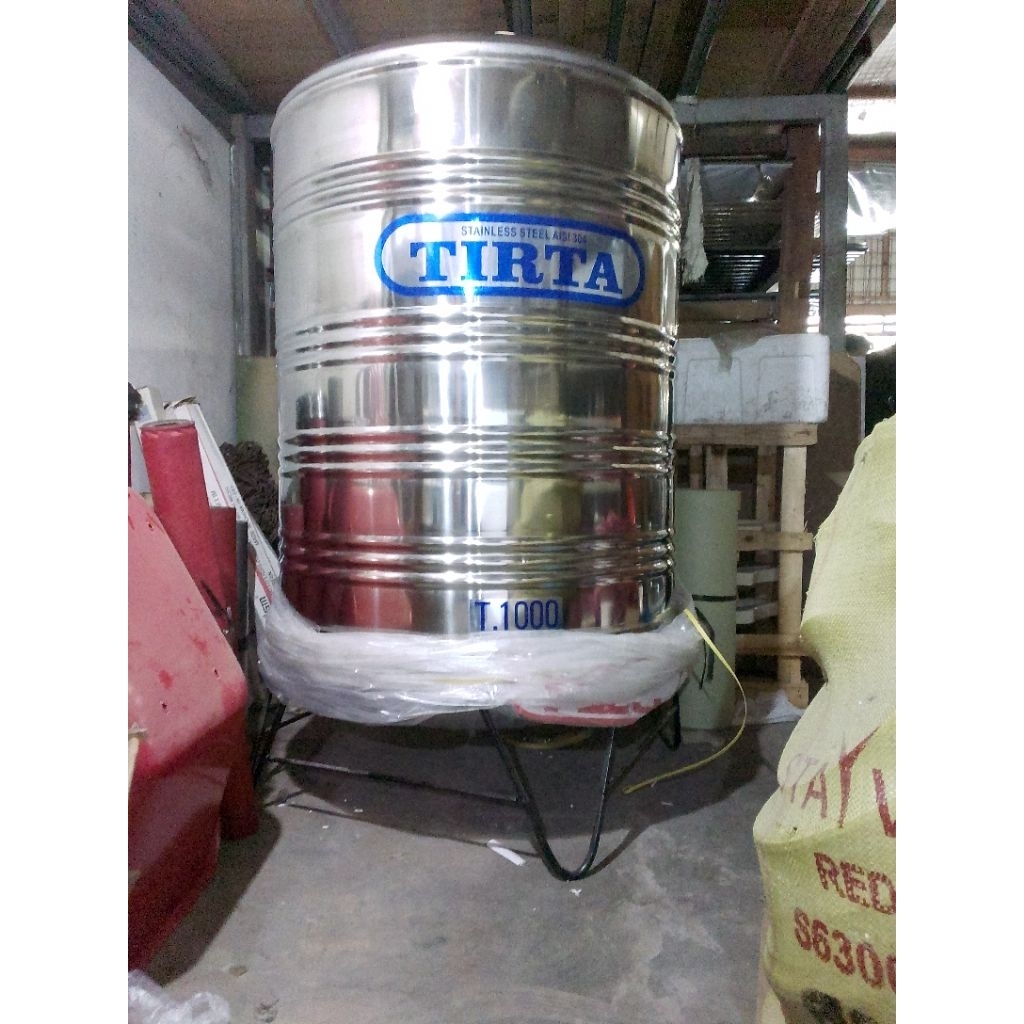 Tangki Air Tirta Stainless 1000 Ltr