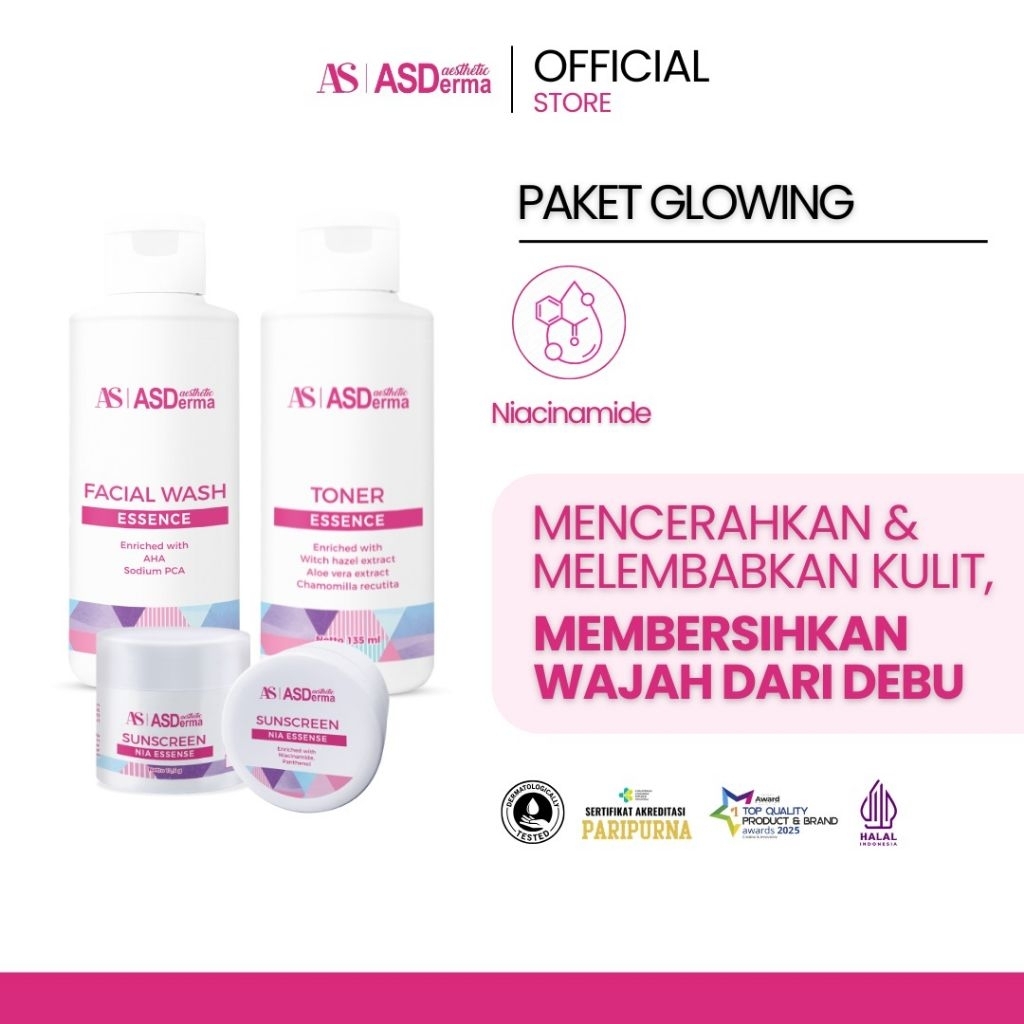 Asderma Aesthetic Paket Glowing