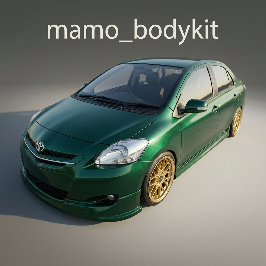 Bodykit Vios Gen 2 Depan Toms Belakang Trd