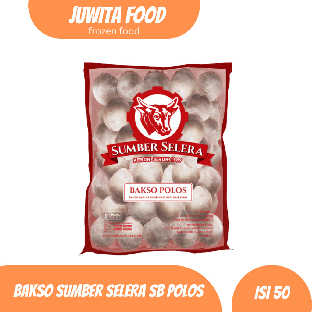 BAKSO SUMBER SELERA SB POLOS ISI 50 - Lezat Gurih