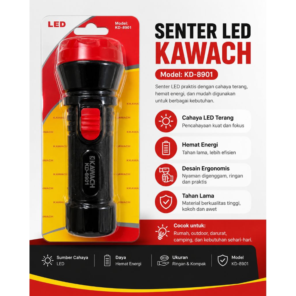Senter LED kawachi