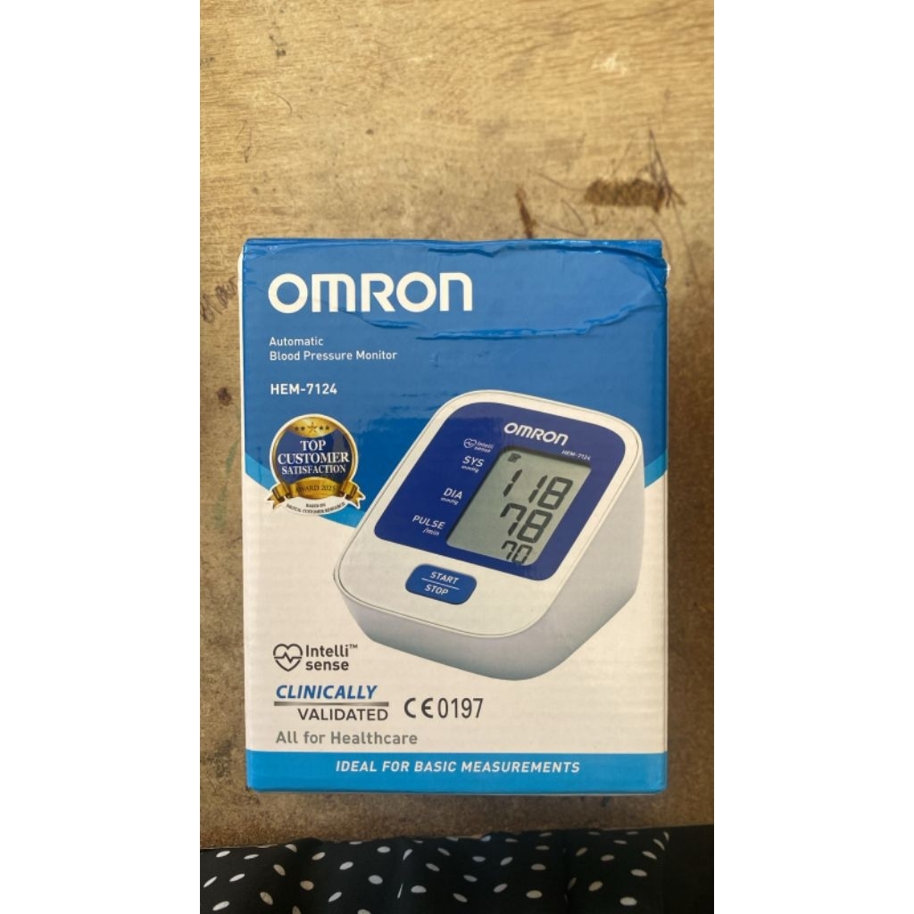 Instan Langsung Kirim. Omron Tensimeter Digital 7124 HEM-7124