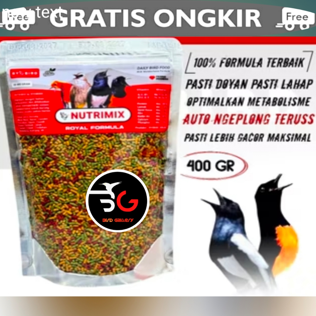 NUTRIMIX ROYAL FORMULA VOER NUTRIMIX VOER MURAI VOER KACER VOER JALAK