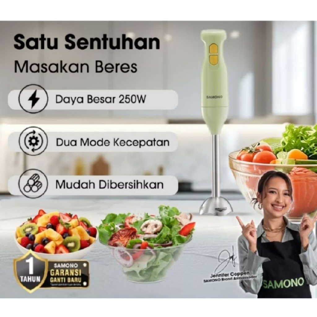 SAMONO | SAMONO SW HB200A HAND BLENDER | HAND BLENDER MURAH