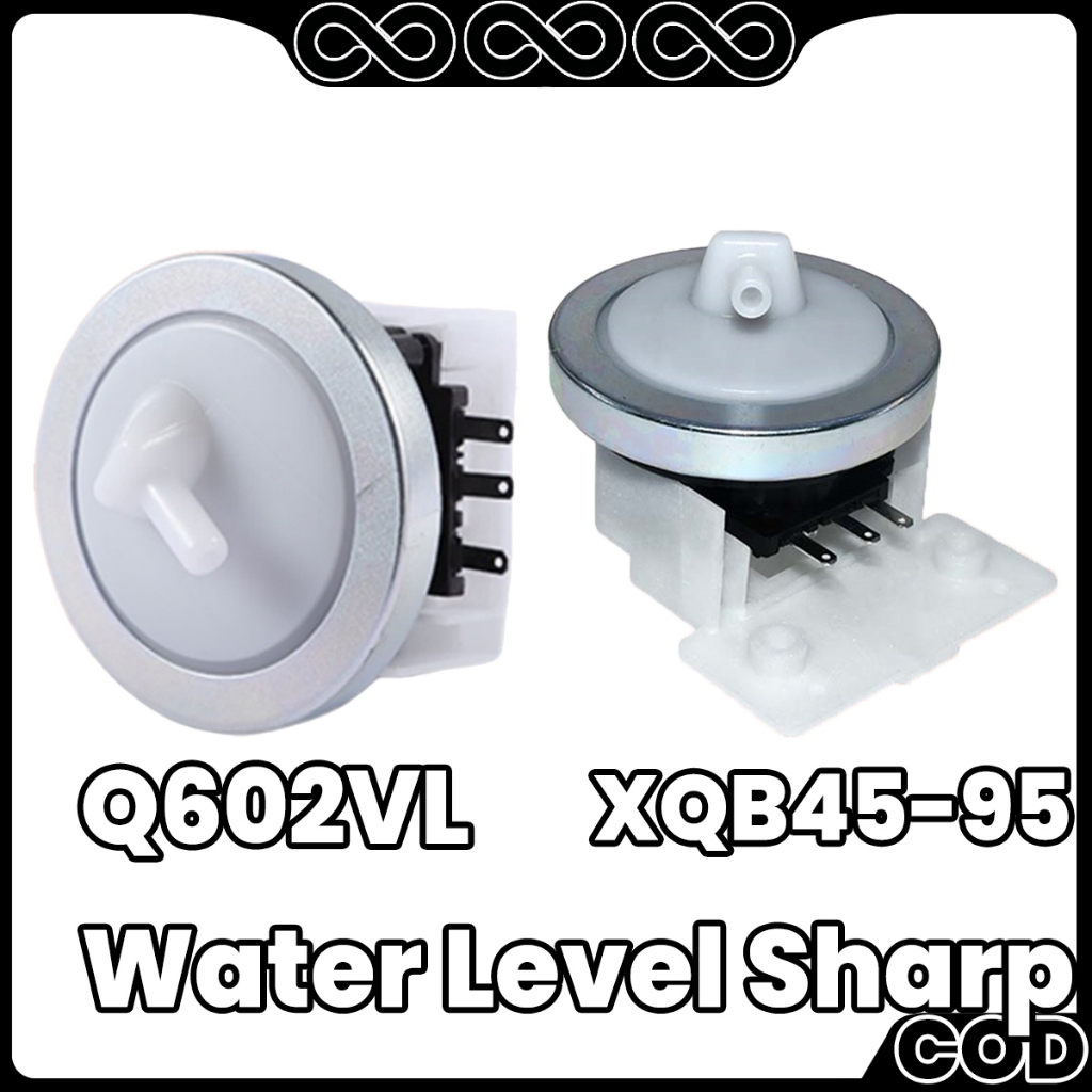 Sensor Air Mesin Cuci XQB45-95 Q602VL Sensitif Akurat Tahan Lama Water Level Switch Top Loading
