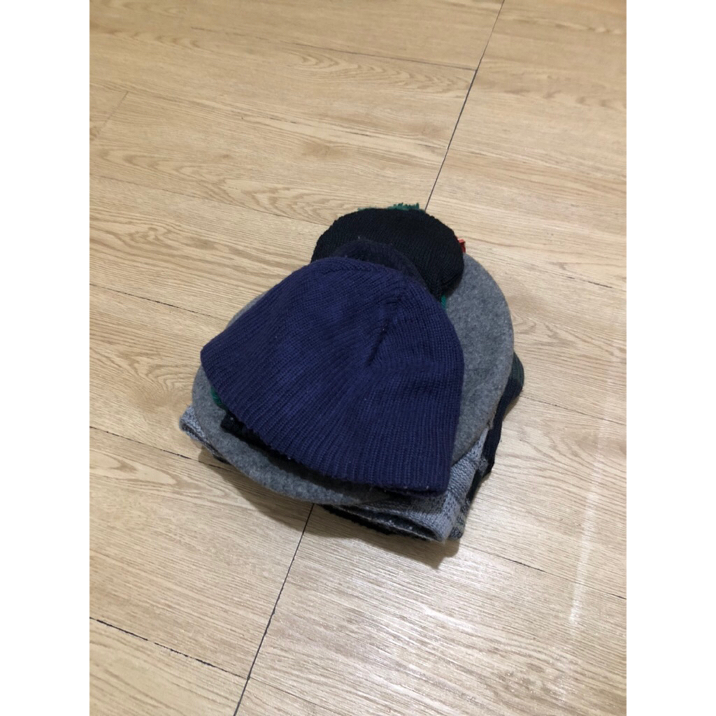 (HARGA NET / PAS) PRELOVED BEANIE HAT ADA 10 PCS / TOPI OUTDOOR / BEANIE HAT / BEANIE / TOPI KUPLUK 
