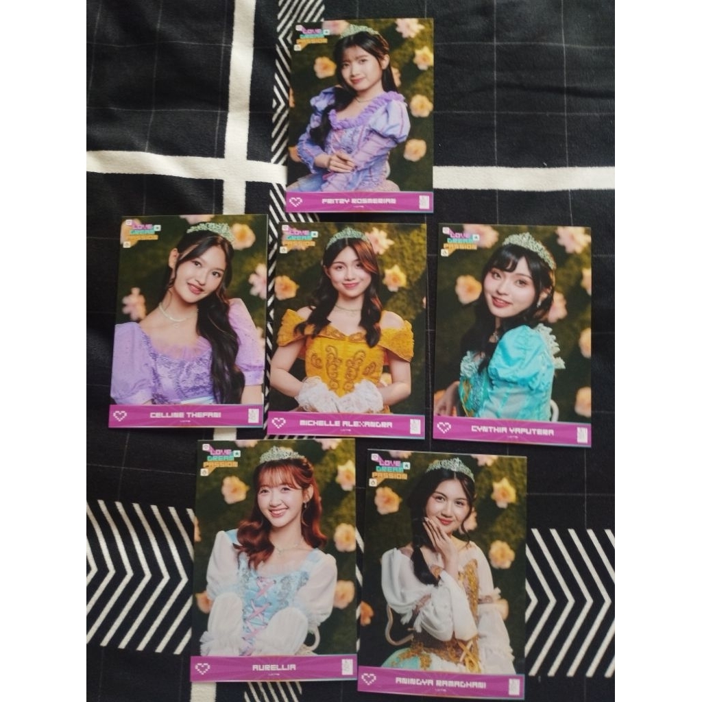 OBRAL Photopack | PP Fritzy Elin Michie Cynthia Lia Anin from Love Team JKT48. Dari Love Dream Passi