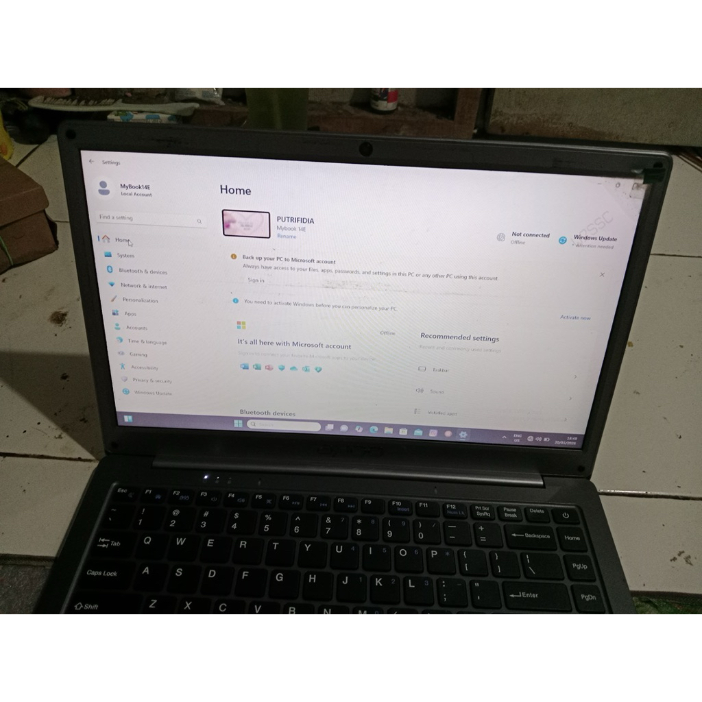 Axioo MyBook 14F