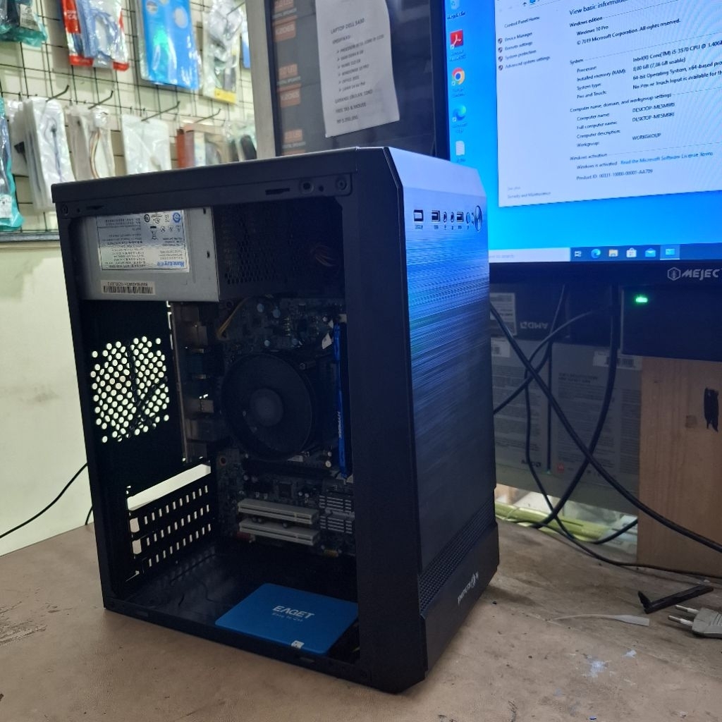 PC Office Rakitan BuildUp Lenovo Intel Core i5 3570 Ram 8GB Ssd 128GB