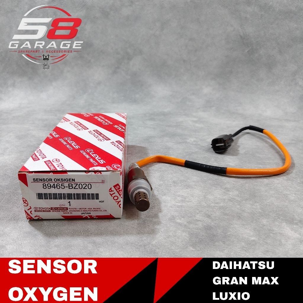 SENSOR OXYGEN O2 OKSIGEN DAIHATSU GRAN MAX GRANDMAX LUXIO OEM JEPANG SPAREPART MOBIL 89465BZ020
