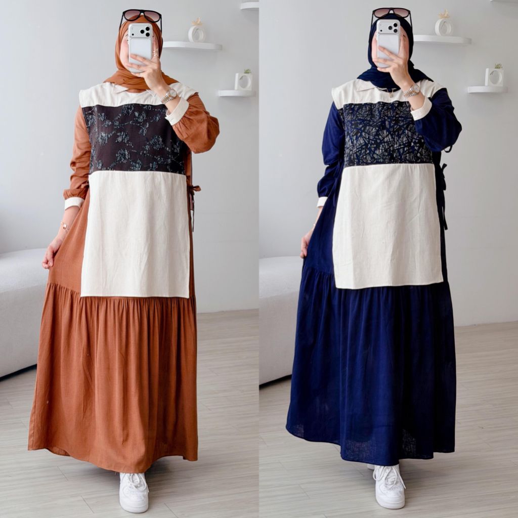 Gamis Dress Terbaru Zyvana  Gagil by ova