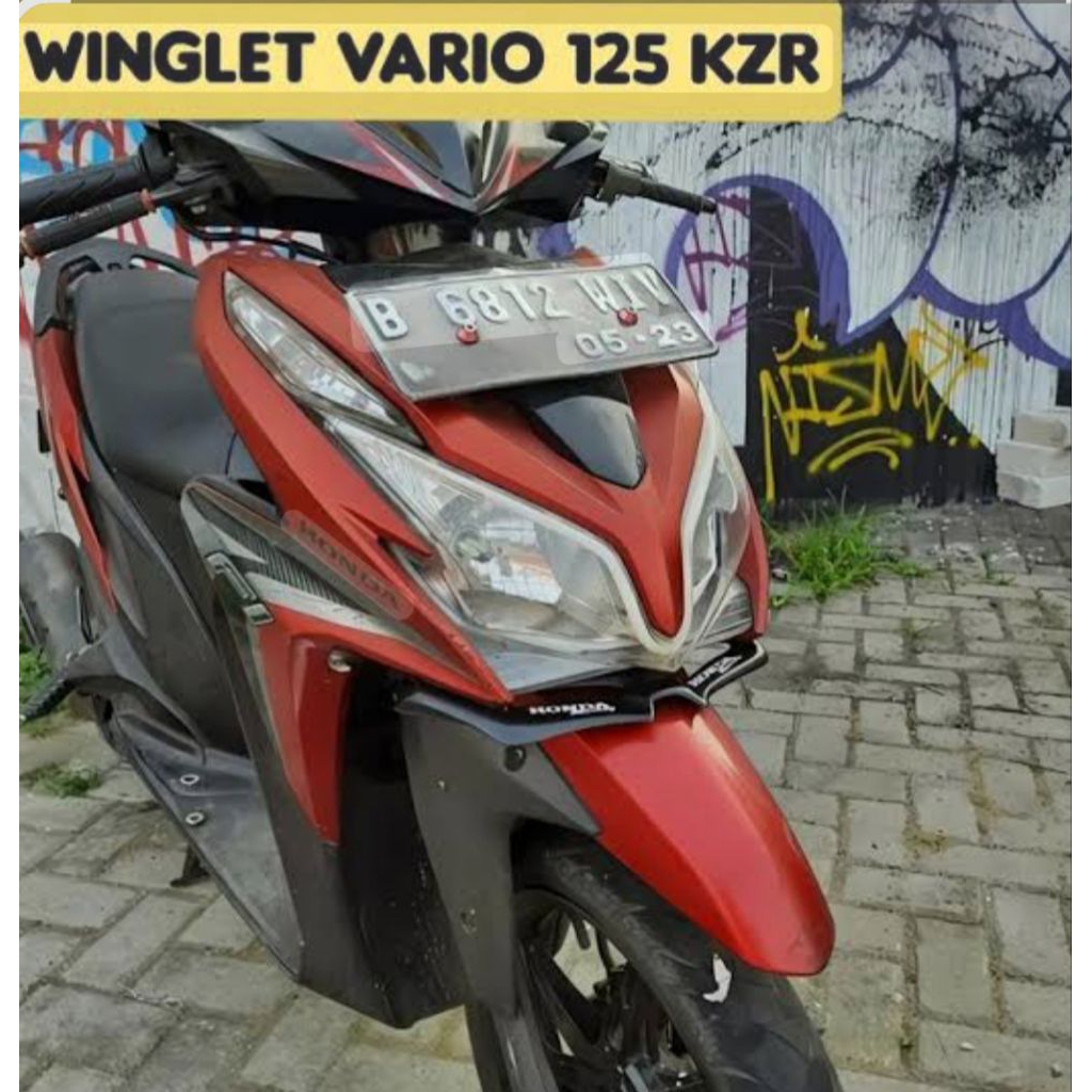 Winglet Vario 125 Old Bohlam Techno 2012 2013 2014