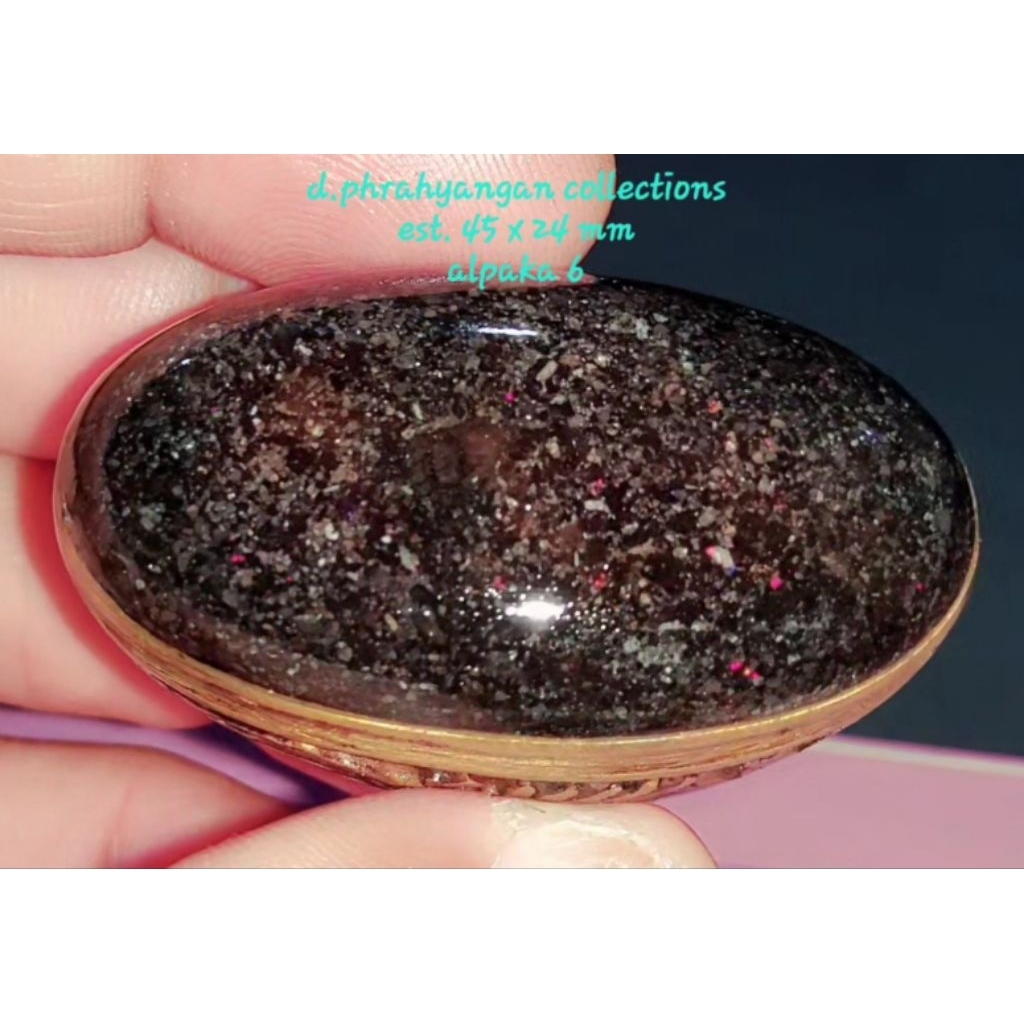 cincin black opal natural asli Banten