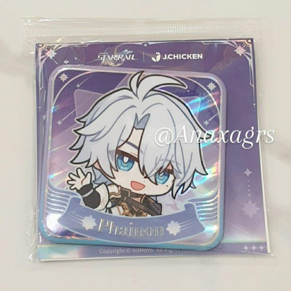 READY Official Phainon Honkai Star Rail x JChicken Badge Pin phainon Khaslana khaslana Starrail star