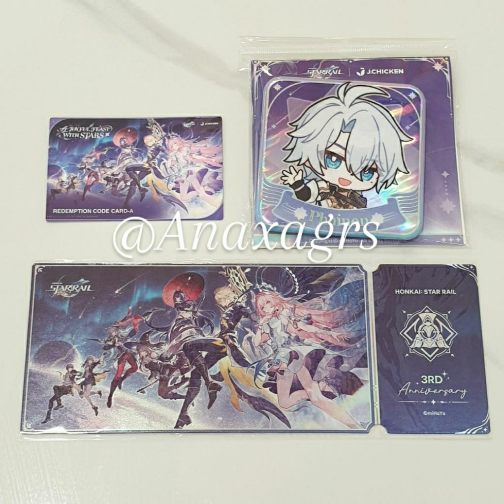 READY Honkai Star Rail x JChicken Pin Phainon Starrail starrail hsr HSR J Chicken phainon pin Square