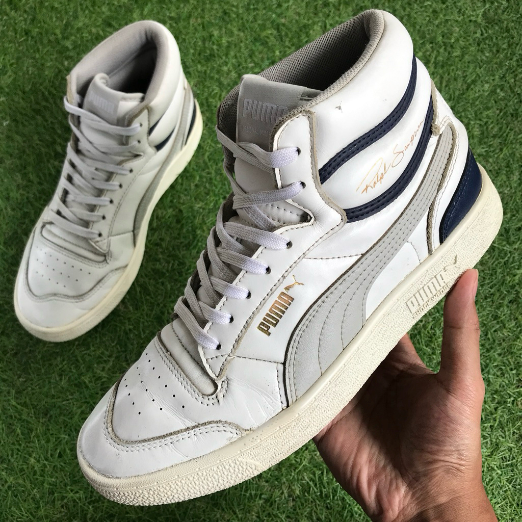 PUMA Ralph Sampson Leather Mid sneakers size 40 preloved