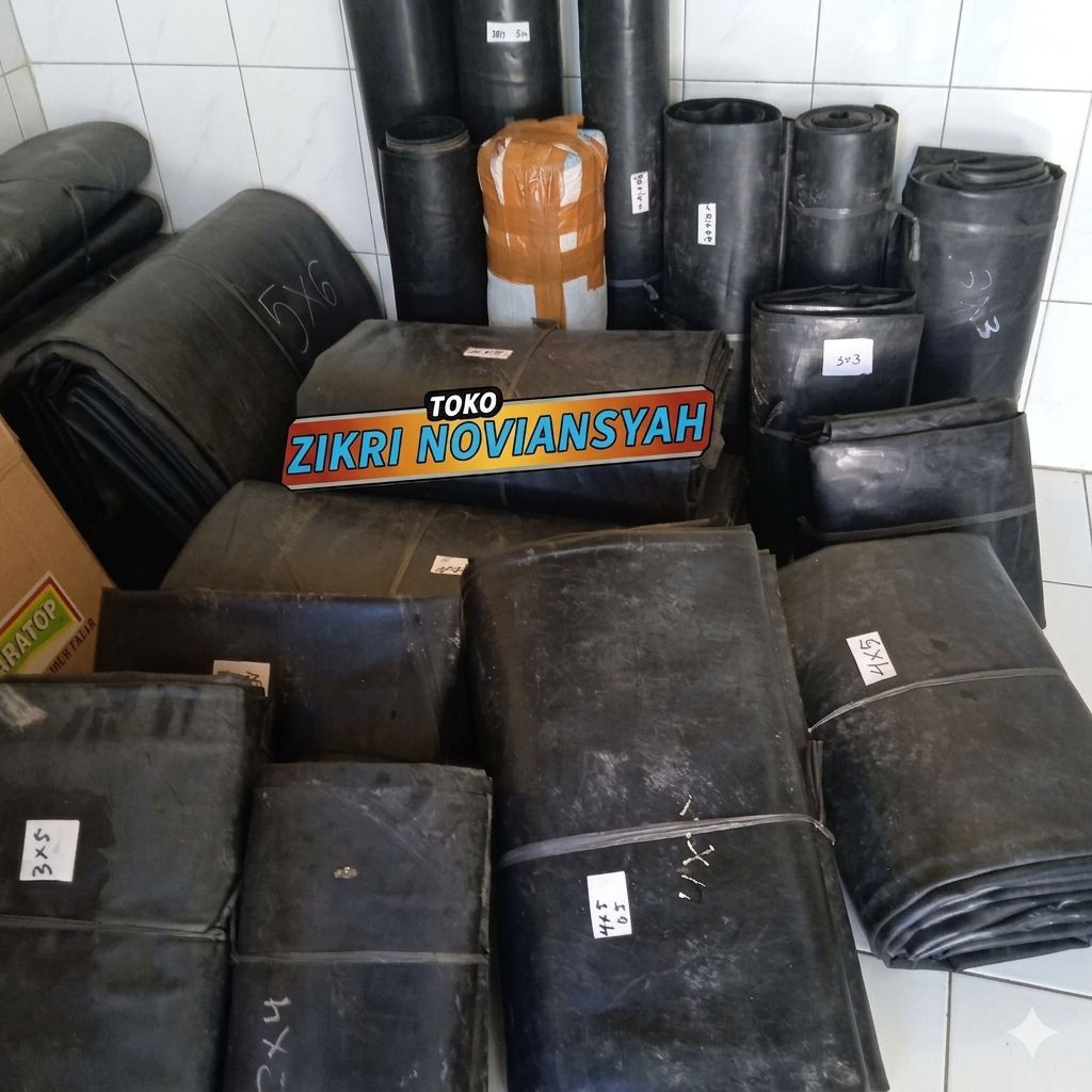 KARPET TERPAL ASLI BEKAS TAMBAK UDANG SEKEN LAYAK PAKAI 0,5/500 micron