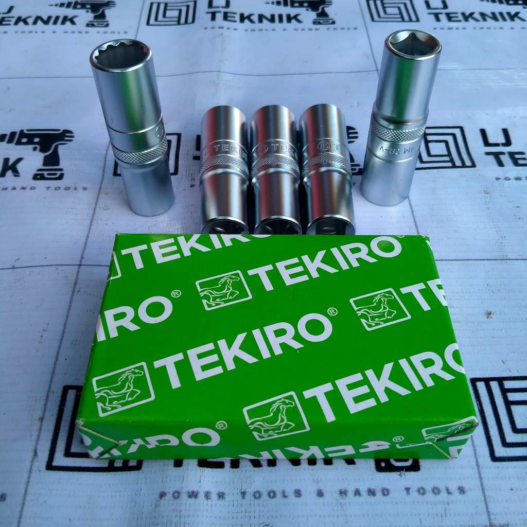 TEKIRO MATA SOCK SHOCK PANJANG 17 MM KUNCI SOK DEEP 17MM 12PT ECERAN