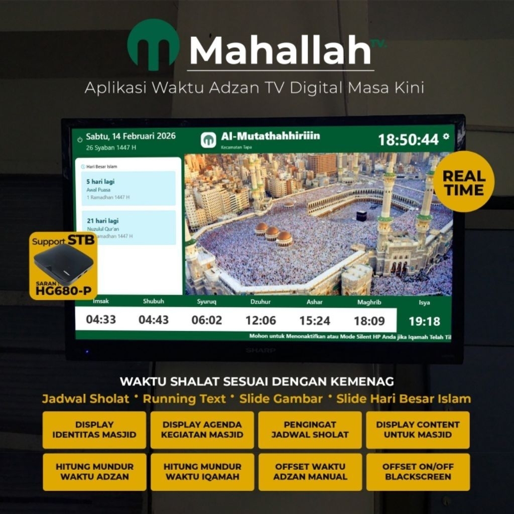 Aplikasi Adzan TV Masjid Offline