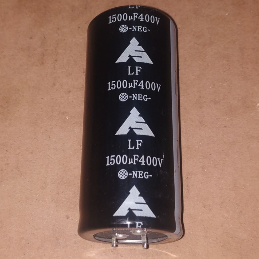 C Elco Elko 1500uF 400V 1500 uF 400 V 1500mF 1500mFD mF mFD 400VDC 400WV VDC WV