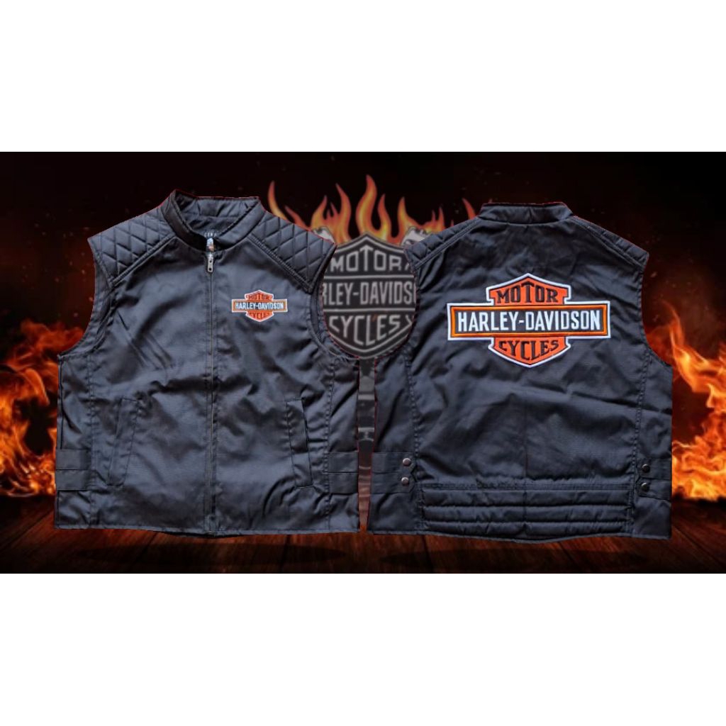 ROMPI TOURING LOGO BORDIR HARLEY DAVIDSON TEBAL