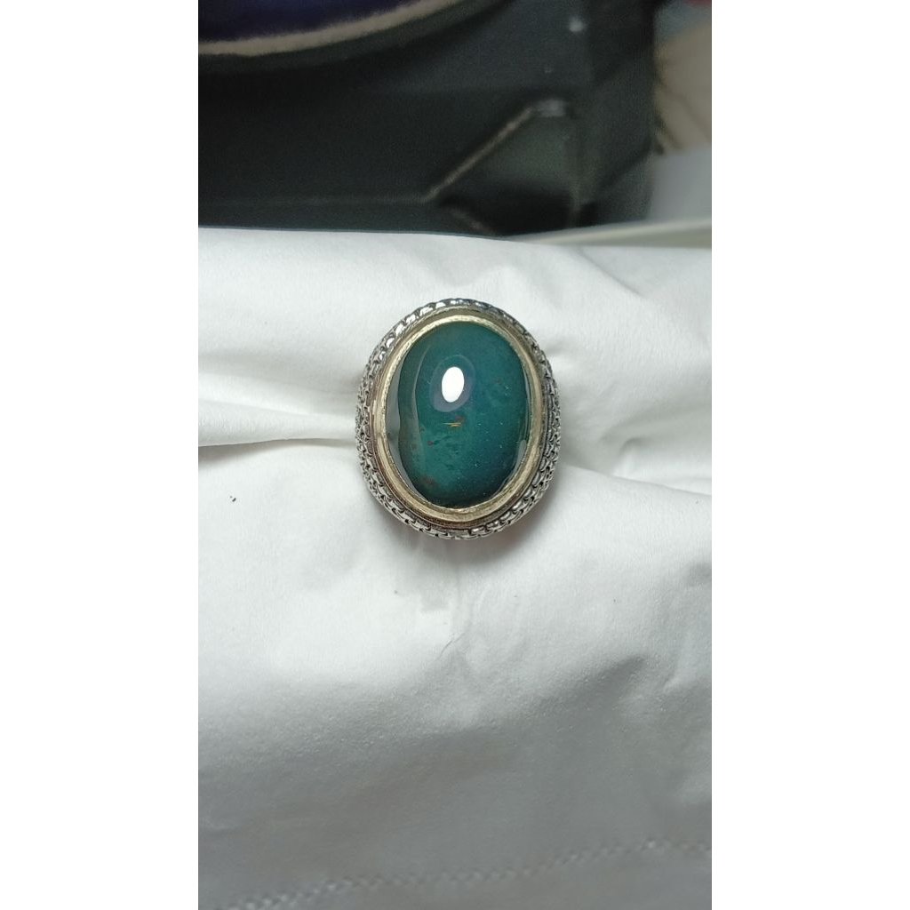 natural cincin batu akik nogo sui / klawing top climis super body glas