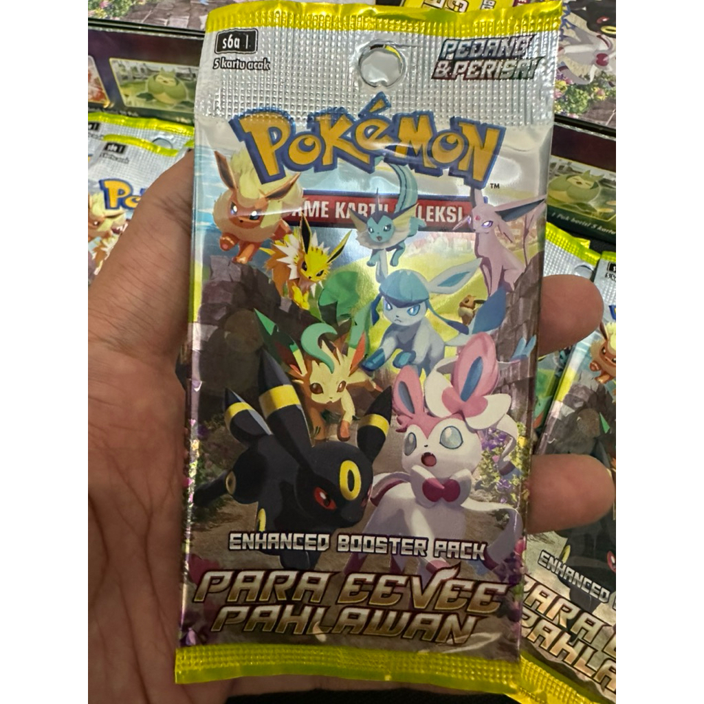 para eevee pahlawan enhanced booster pack