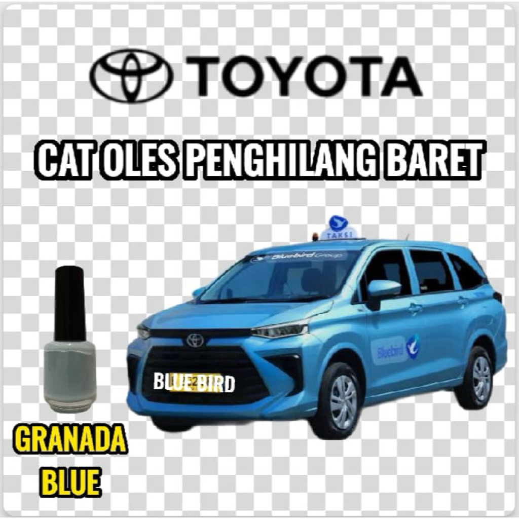 Cat Oles Penghilang Baret Mobil Blue Bird E Taxi Avanza Granada Blue Biru