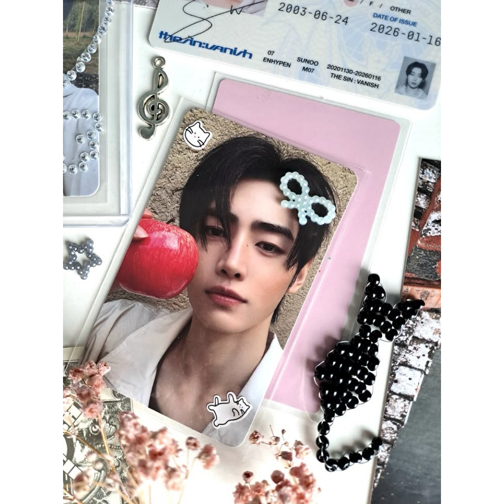 PC ENHYPEN ALBUM THE SIN VANISH OFFICIAL PHOTOCARD JAKE NIKI SUNGHOON HEESEUNG JAY SUNOO JUNGWON FUG
