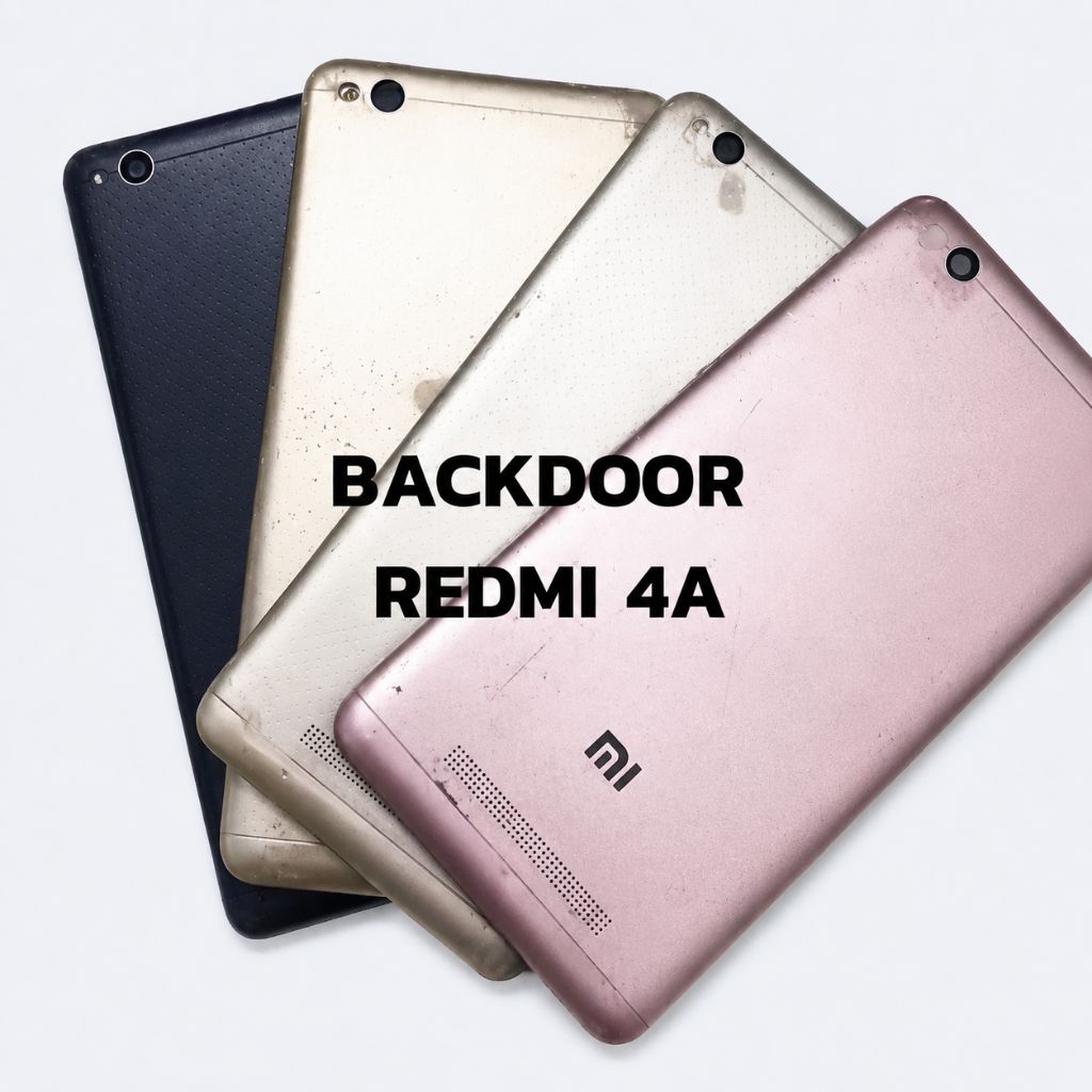 Backdoor Redmi 4A Bekas Ori Copotan