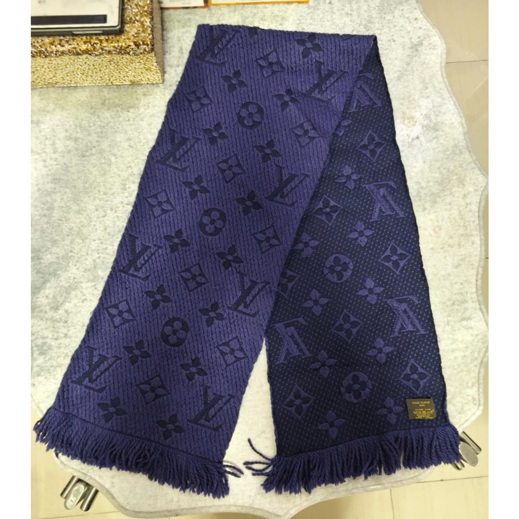 Syal LV Logomania Authentic (Preloved)