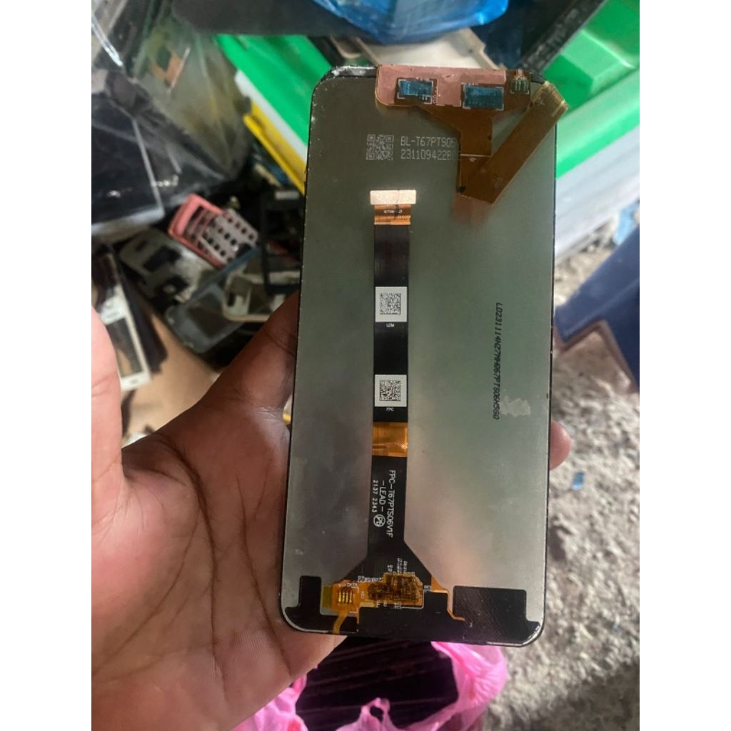 lcd hp rusak