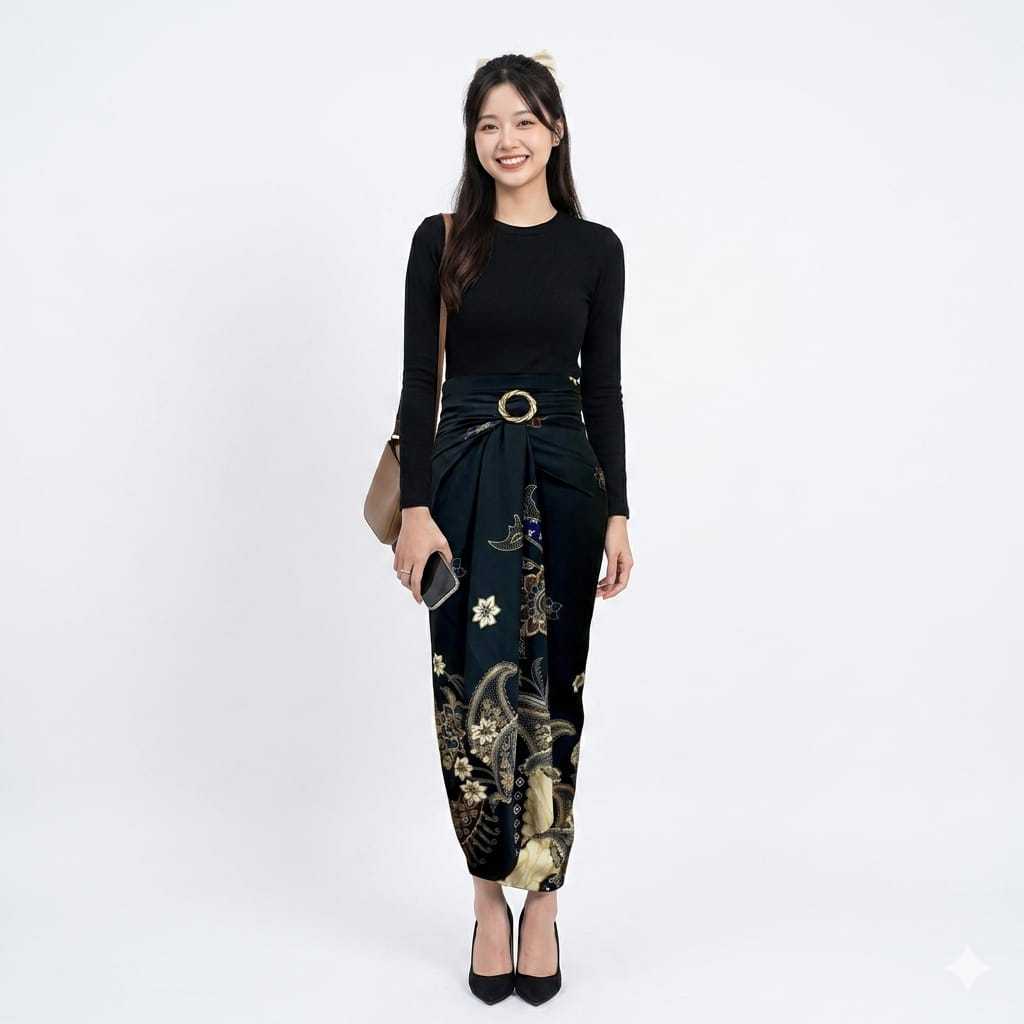 KAIN BATIK | ROK LILIT BATIK | ROK BATIK MODERN|ROK LILIT WANITA TERBARU BAHAN PREMIUM