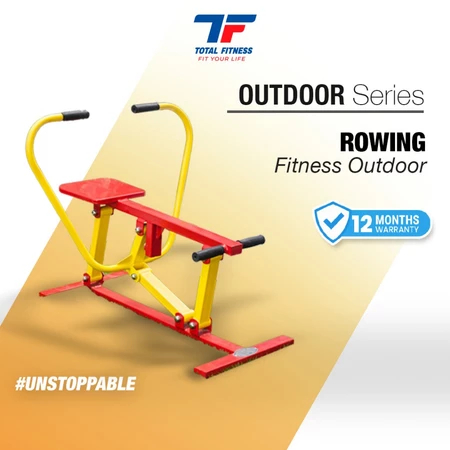 Rowing Machine Alat Fitness Outdoor Total Fitness