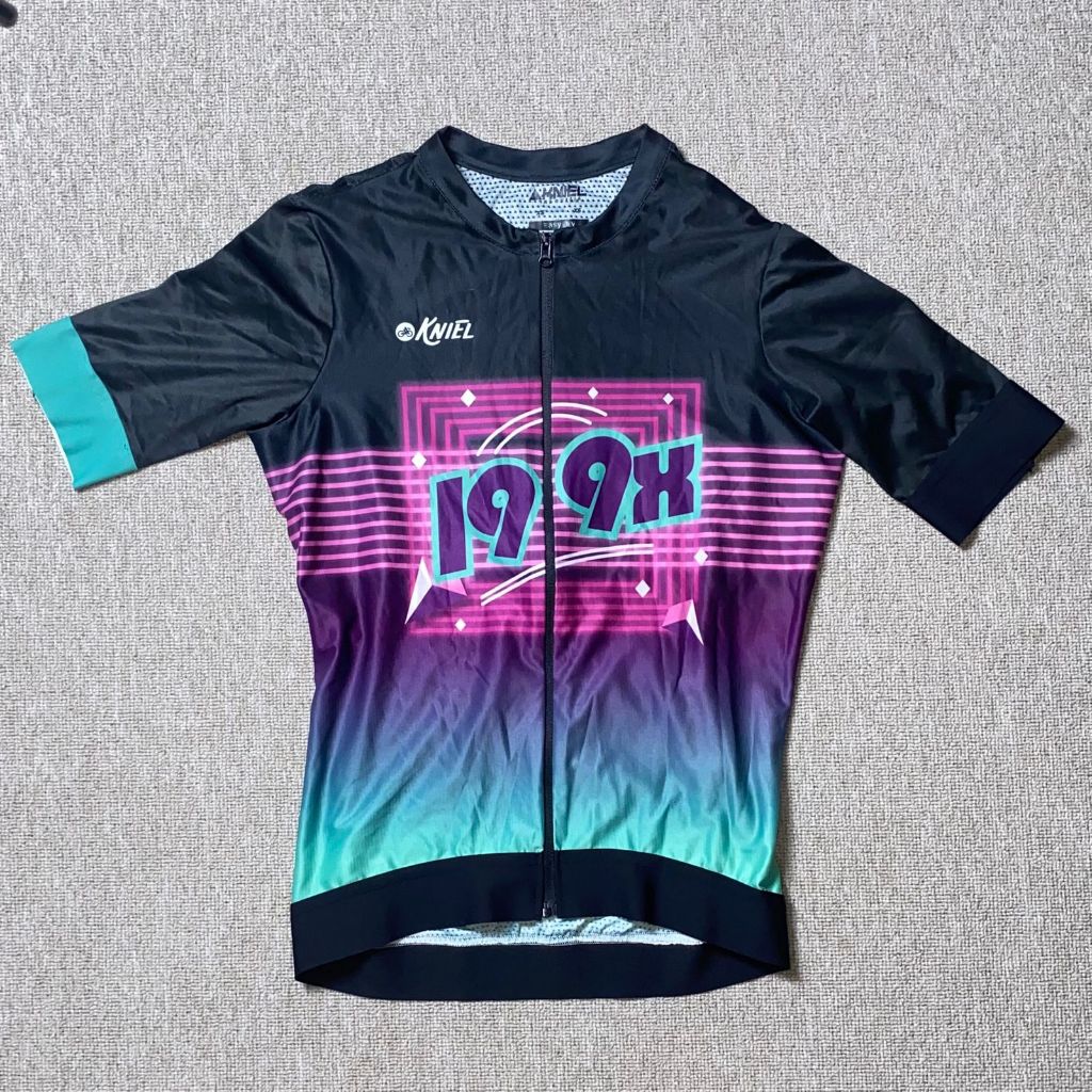 Jersey Sepeda KNIEL 199X Retro Neon