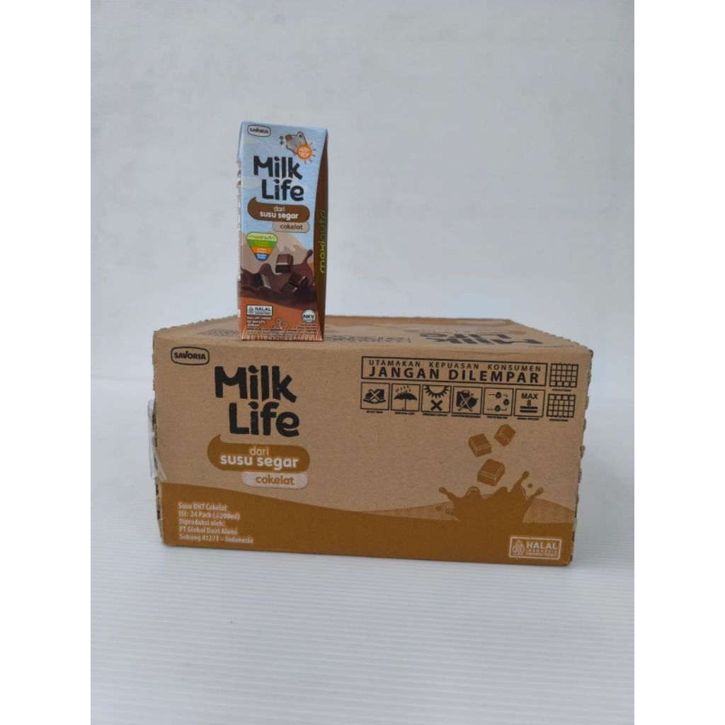 Milk Life Susu Coklat 200ml