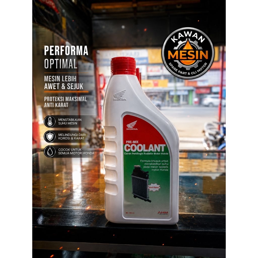 Cairan Pendingin Radiator Motor Honda (Coolant) Air Radiator