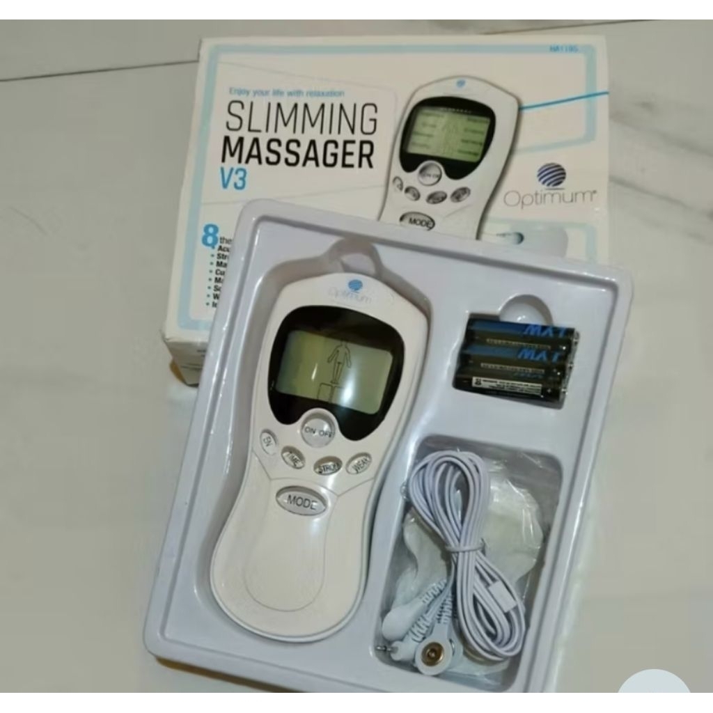 ORIGINAL SLIMMING MASSAGE V3 OPTIMUM (pijat terapi 8 mode)