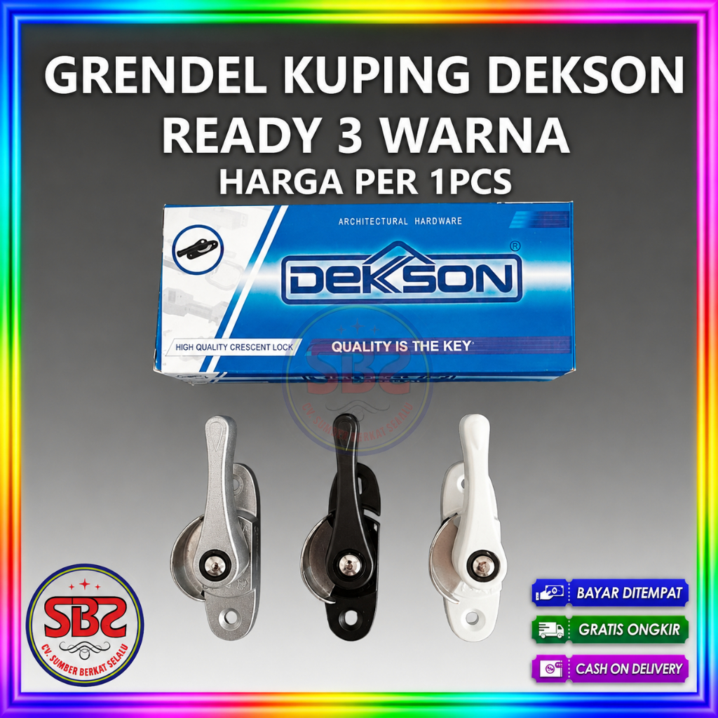 DEKSON Kunci Jendela Sliding Grendel Kuping Grendel Jendela Geser Grendel Jendela Sliding