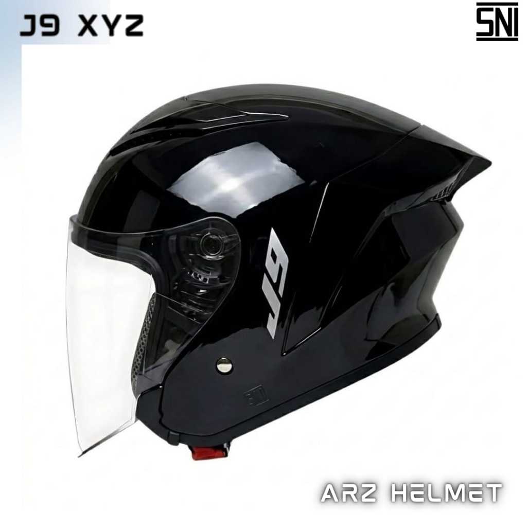 ARZ - Helm J5 / J9 XYZ Half Face SNI Pria dan Wanita Dewasa