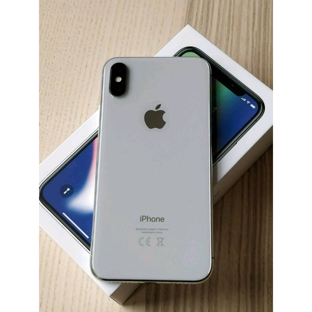 [Zenith Gadget Store] iPhone X 256GB Space Grey Second Fullset Regist Murah Minus LCD OEM Face ID Of