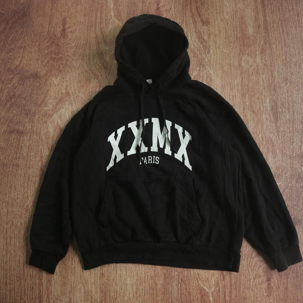 Xexymix Hoodie Men Big Logo Sablon, Nyaman, Design Unik, Bahan Tebal