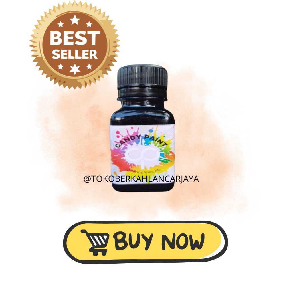 (OLES) 50 ML CANDY PAINT CAT OLES VELG MOTOR PERMANEN CAT OLES LOGAM CHROME CANDY PAINT