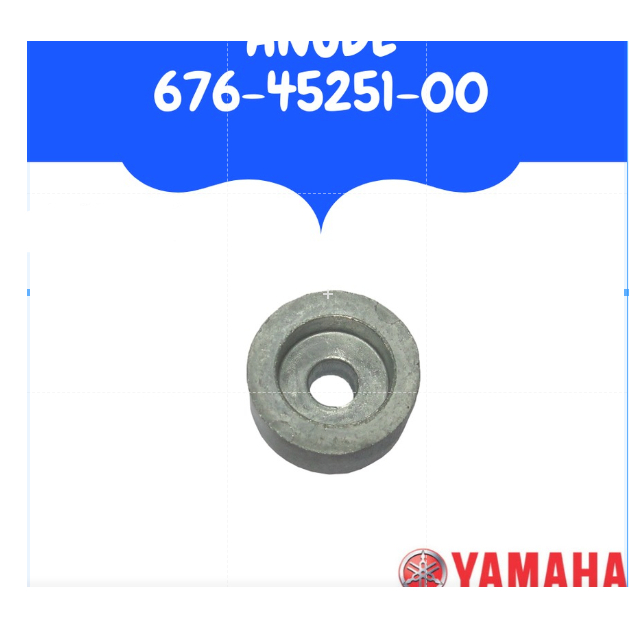 ANODE  676-45251-00 UNTUK MESIN TEMPEL YAMAHA 40PK