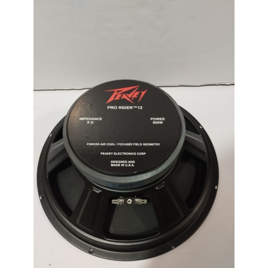 Speaker Peavey 12 inch 600 watt bass bergetar VC 3 INCH SUBWOOFER