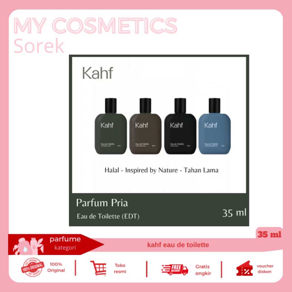 [100%Original] Kahf Eau de toilette parfum