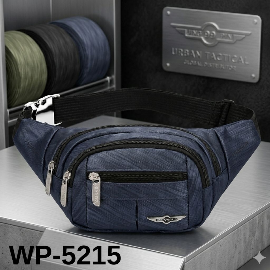BEST DEALS [CB] Tas Pinggang Casual Pria Sling Bag HeheBag Tas Slempang Pria Serbaguna- WP-5215/5212