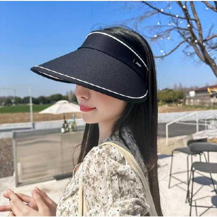TOPI FASHION WANITA MODEL KOREA STYLE  / TOPI WANITA PANTAI / TOPI WANITA GAYA  / TOPI WANITA IMPORT