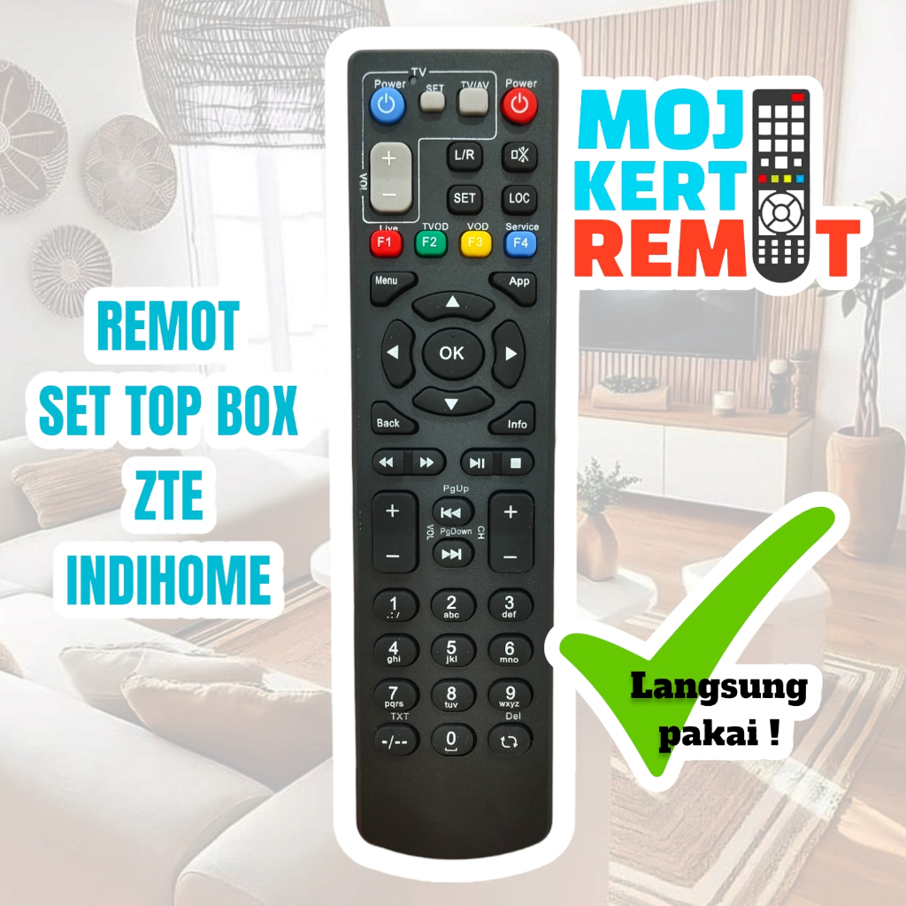 REMOTE SET TOP BOX INDIHOME